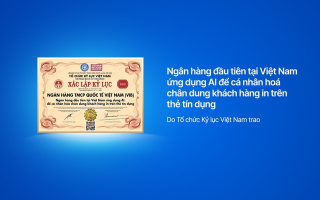 VIB lập kỷ lục quốc gia và “phá đảo” giải thưởng Innovation Breakthrough 2024 với tính năng Cá nhân hóa thiết kế thẻ - Ảnh 3.