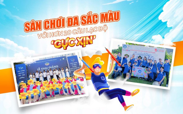 Một trường đại học ‘gây sốt’ giới trẻ vì hội tụ nhiều CLB, hoạt động ngoại khóa cực chất - Ảnh 1.