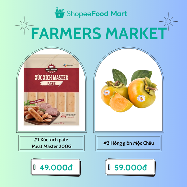 Hội yêu bếp ơi, chợ live ShopeeFood Mart giảm đậm ngày cuối tuần bạn đã biết chưa? - Ảnh 2.