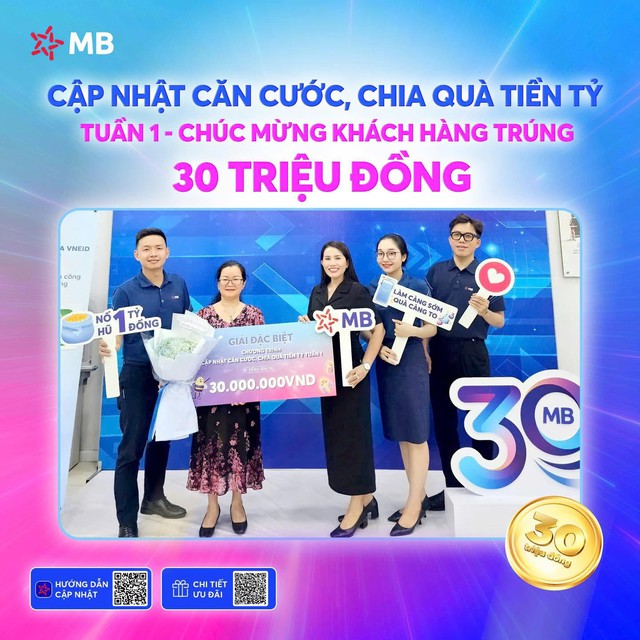 MB trao nửa tỷ đồng cho các khách hàng hoàn tất cập nhật CCCD thành công trong Mega Livestream tuần 2! - Ảnh 2.