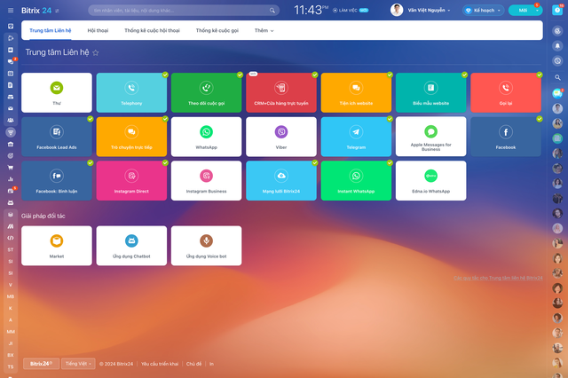 Bitrix24 và Omnichannel: Cách giao tiếp với khách hàng qua các kênh khác nhau - Ảnh 1.