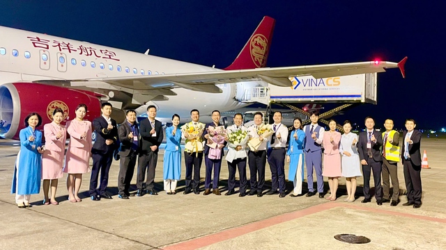 Juneyao Airlines lần đầu tiên ra mắt đường bay Việt Nam - Ảnh 1.