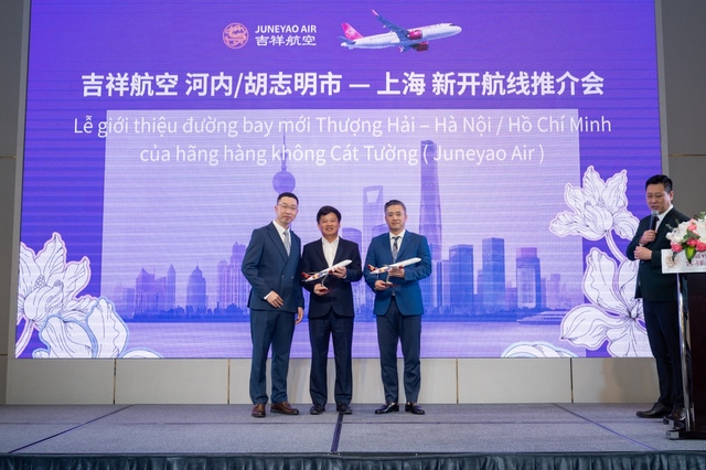 Juneyao Airlines lần đầu tiên ra mắt đường bay Việt Nam - Ảnh 3.