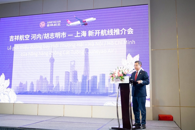 Juneyao Airlines lần đầu tiên ra mắt đường bay Việt Nam - Ảnh 4.