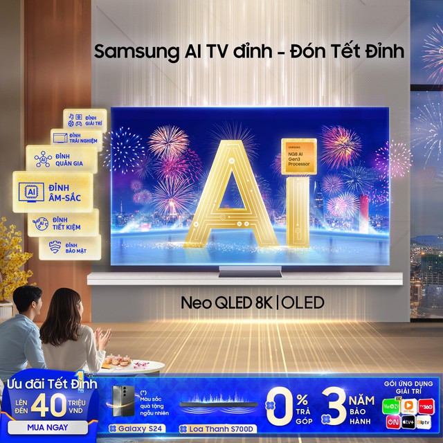 Săn AI TV đỉnh cao 65 inch đón Tết, vừa rủng rỉnh ví tiền, vừa tiết kiệm thông minh - Ảnh 3.