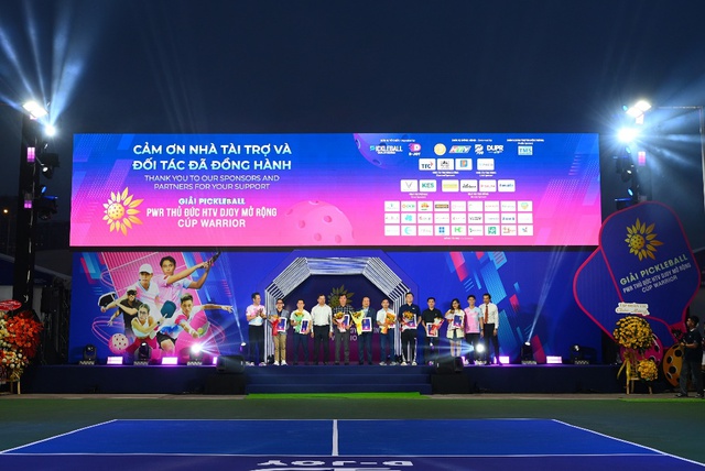 Chính thức khai mạc giải pickleball PWR Thủ Đức HTV DJOY mở rộng - Cúp WARRIOR - Ảnh 5.