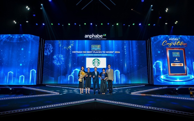 Starbucks Vietnam tiếp tục được Vinh danh trong Top 100 nơi làm việc tốt nhất Việt Nam năm 2024 - Ảnh 2.