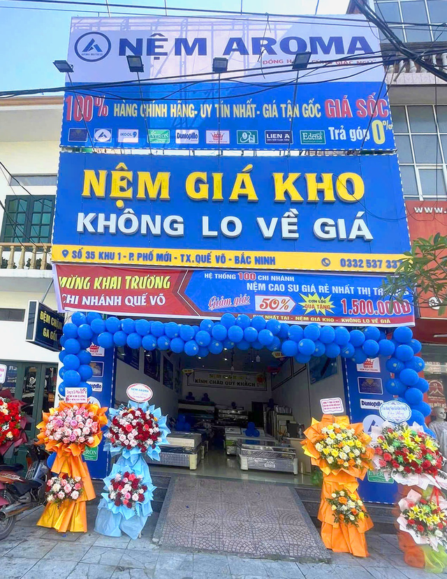 Nệm Aroma khai trương 10 cửa hàng miền Bắc, khẳng định thương hiệu- Ảnh 1.