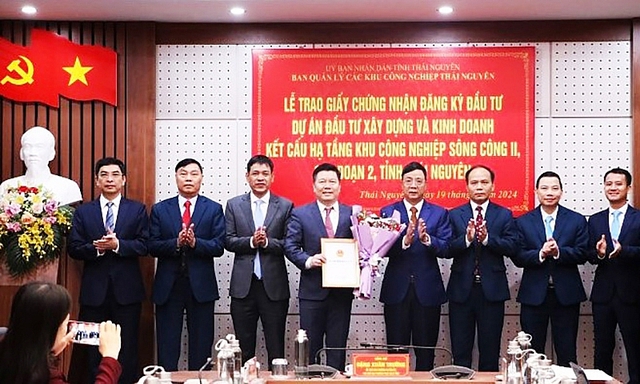 Làn sóng đầu tư đổ về KCN Sông Công II: Đất nền được hưởng lợi - Ảnh 1.