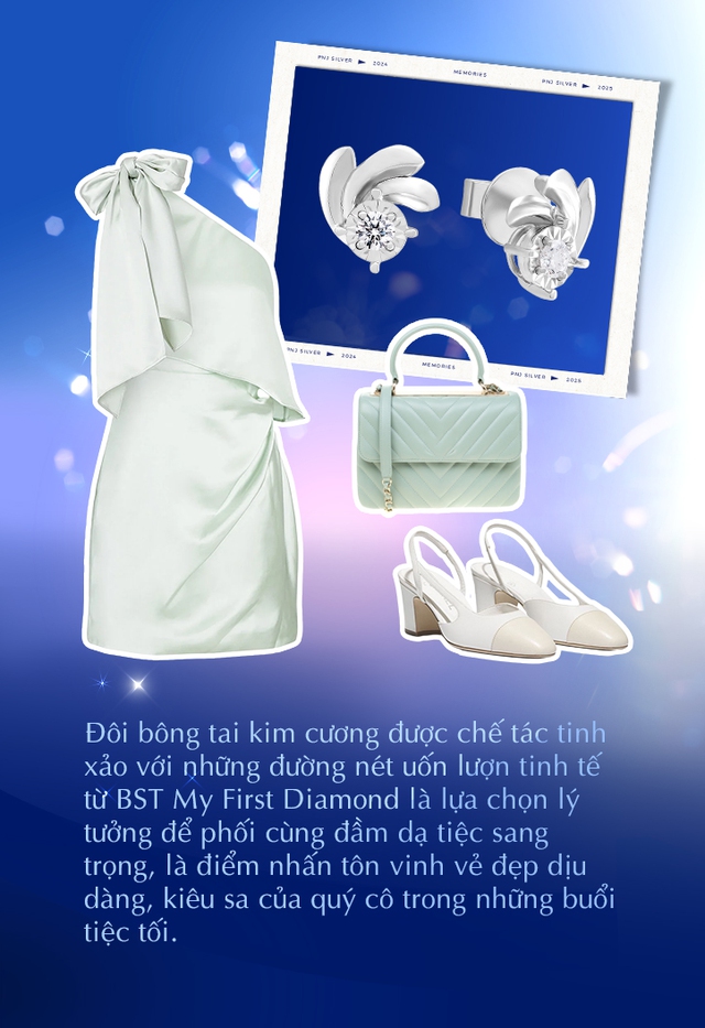 Tôn vẻ đĩnh đạc của các cô nàng công sở với gợi ý mix&match cùng BST My First Diamond - Ảnh 2.