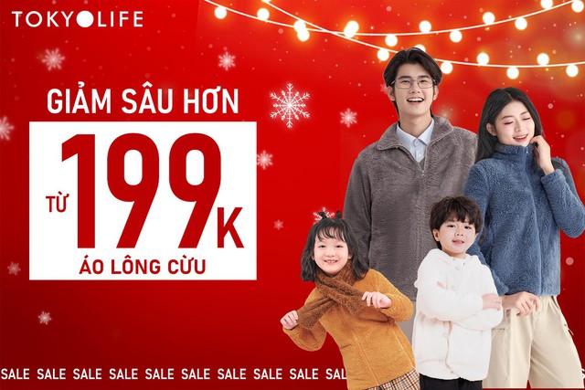 TokyoLife bùng nổ với siêu Sale Noel lên tới 50%++ cùng hàng ngàn quà tặng - Ảnh 2.