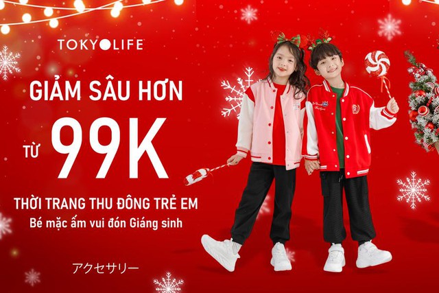 TokyoLife bùng nổ với siêu Sale Noel lên tới 50%++ cùng hàng ngàn quà tặng - Ảnh 3.