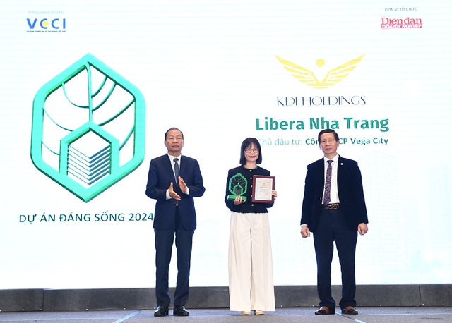 KDI Holdings nhận cú đúp giải thưởng tại “Dự án đáng sống 2024” - Ảnh 1.