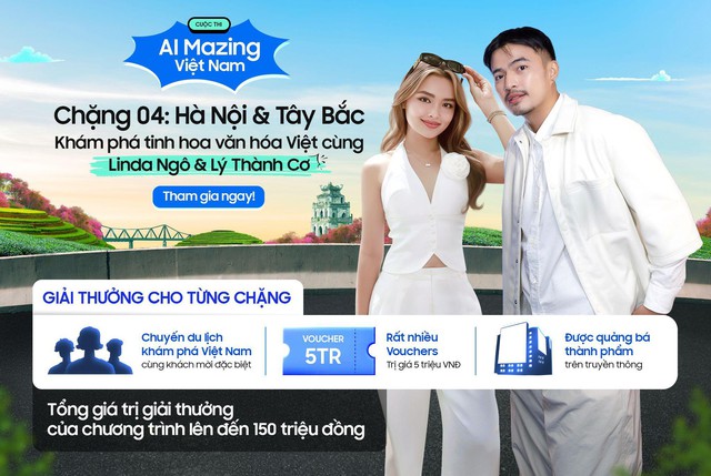 AI Mazing Hà Nội & Tây Bắc hoành tráng với sự đồng hành của S24 FE và hai mentor đình đám - Ảnh 1.