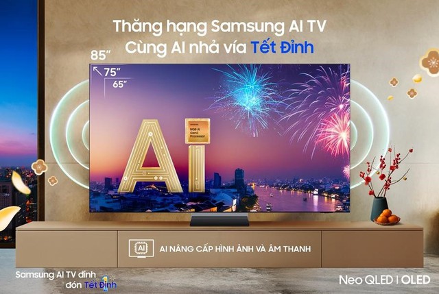 Sắc nét từng pha bóng, sống động từng nhịp thở với ASEAN Cup trên Samsung AI OLED TV - Ảnh 3.