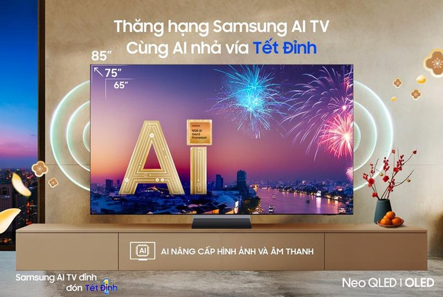 Mãn nhãn trận đấu, bùng nổ cảm xúc - tất cả gói gọn trong màn hình Samsung AI OLED - Ảnh 4.