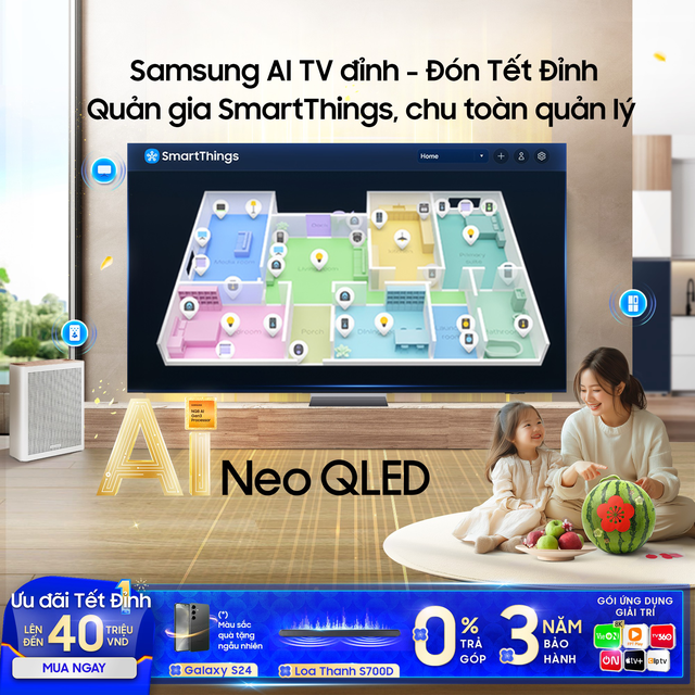 Lên đời TV phòng khách màn hình lên đến 85 inch, nhận ngay ưu đãi đón Tết rực rỡ - Ảnh 4.