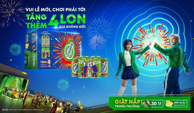 Giật nắp Tuborg, rinh ngay Vespa phiên bản đặc biệt trong mùa lễ hội cuối năm - Ảnh 2.