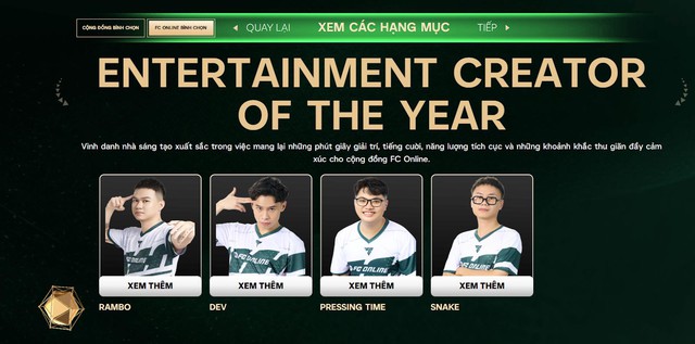 FC Online Year-End Gala 2024 chính thức trở lại: Ai sẽ trở thành Creator Of The Year năm nay? - Ảnh 4.