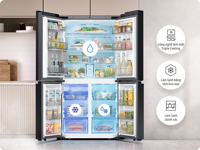 5 lý do để Tết này rinh ngay tủ lạnh Samsung Bespoke AI Family Hub™+ - Ảnh 2.