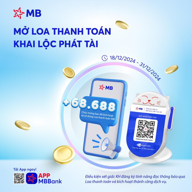 Loa Thanh toán MB - Giải pháp giao dịch thông minh cho mọi ngành nghề - Ảnh 3.