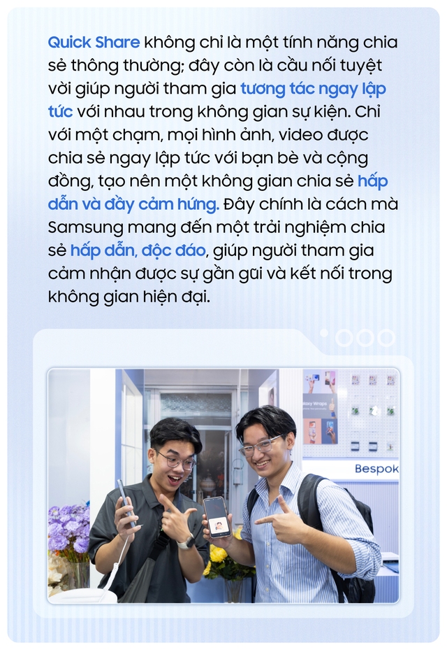 Quick Share thành công “lưu diễn” từ Bắc chí Nam cùng Interactive Galaxy AI Cafe, ghi dấu ấn tại 8 trạm dừng - Ảnh 8.