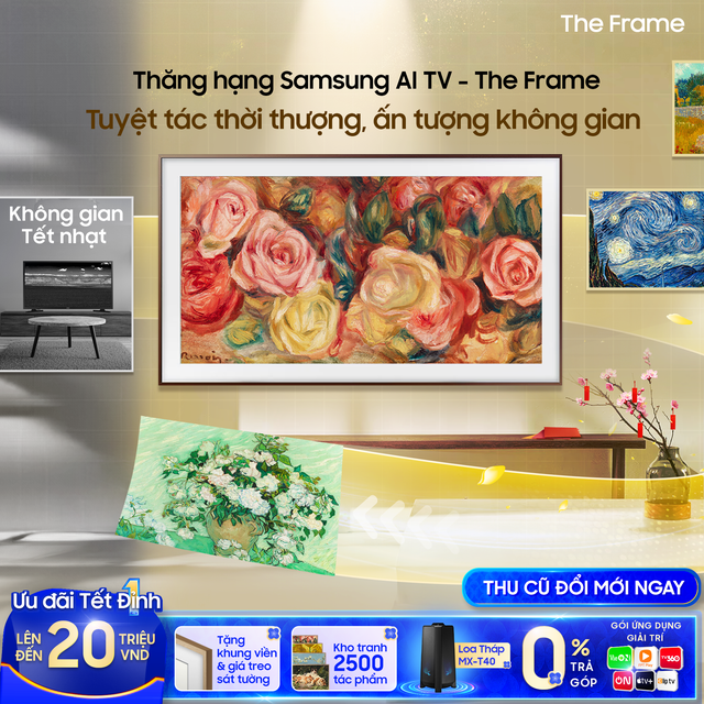 Khai xuân cùng Samsung AI TV, tưng bừng đón Tết đỉnh với ưu đãi đến 40 triệu, tặng điện thoại S24 - Ảnh 7.