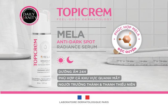 Topicrem: Xua tan nỗi lo tăng sắc tố, sạm nám cùng công thức độc quyền Mela Complex - Ảnh 3.