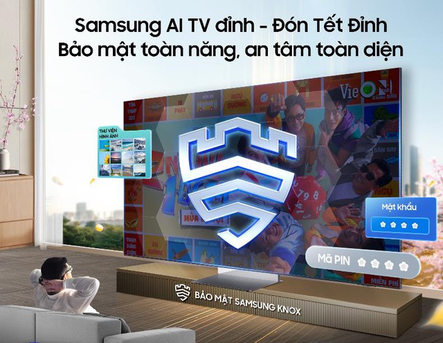 Đón Tết đỉnh với Samsung AI TV cỡ lớn 65-75-85 inch giá tốt: Trải nghiệm âm sắc toàn năng, nhận ngay ưu đãi khủng - Ảnh 4.