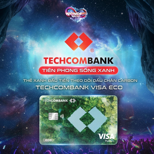 Săn vé đến 8WONDER “nghe nhạc cháy - thanh toán chất” cùng Techcombank Visa Eco - Ảnh 2.