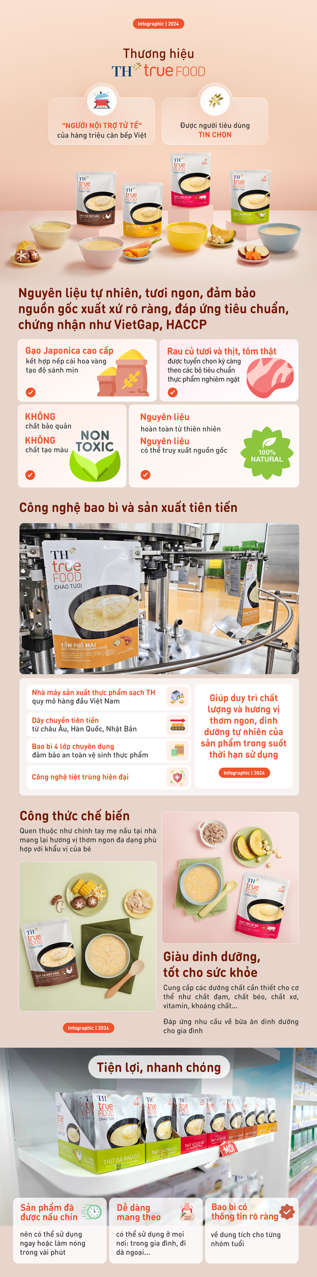 Ch&aacute;o tươi TH true FOOD c&oacute; g&igrave; đặc biệt m&agrave; lu&ocirc;n sẵn trong tủ thực phẩm của mẹ? - Ảnh 1.