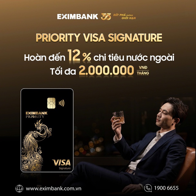 Visa Signature Eximbank: Biểu tượng của phong cách sống hiện đại và đẳng cấp - Ảnh 1.