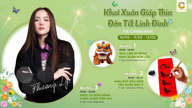 Check-in thả ga mọi ngóc ngách với cụm trang trí chuẩn “rực rỡ sắc Xuân” tại Crescent Mall - Ảnh 4.