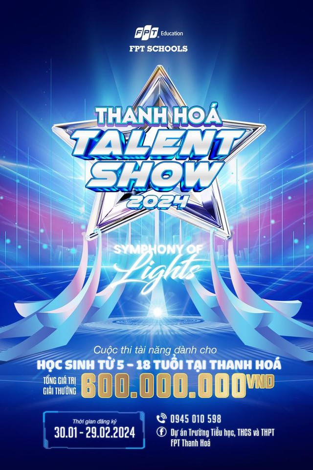 Hấp dẫn s&acirc;n chơi t&agrave;i năng mới Thanh Ho&aacute; Talent Show với quỹ giải thưởng l&ecirc;n tới hơn 600 triệu - Ảnh 1.