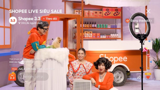 Shopee 3.3 tiếp tục mở ra “vũ trụ” livestream đậm tính giải trí: chương trình cũ “lột xác”, show mới ra mắt hoành tráng - Ảnh 3.