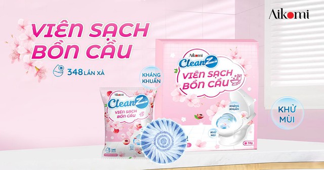 Viên sạch bồn cầu Aikomi - Đứng đầu bảng doanh thu bán hàng liên kết trên TikTok - Ảnh 3.