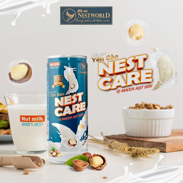 Sữa hạt Yến sào Nest Care - Dinh dưỡng thượng hạng cho cơ thể - Ảnh 1.