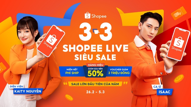 “Đập hộp” loạt hàng hiệu nửa giá “chấn động” tại 3.3 Shopee Live Siêu Sale - Ảnh 1.