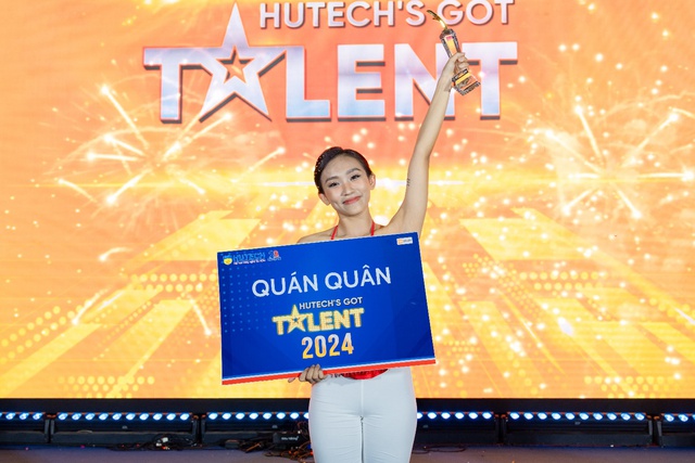 Quán quân HUTECH’s Got Talent 2024: 13 năm theo đuổi thể dục nghệ thuật, từng đạt Huy chương Đồng SEA Games 31 - Ảnh 1.