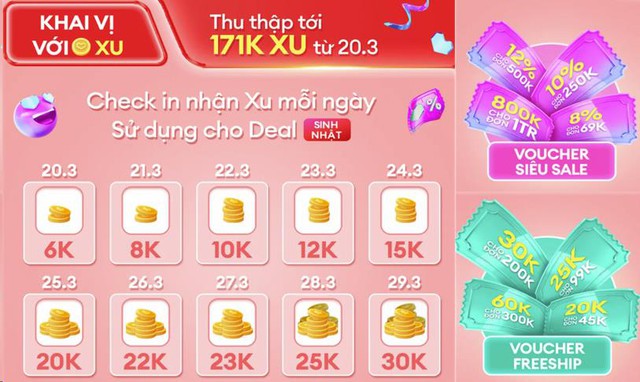 Thức khuya săn sale không còn là nỗi lo vì siêu sale sinh nhật trên Lazada nay đã bắt đầu từ 20h - Ảnh 2.