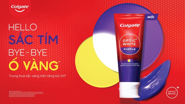 Colgate ra mắt kem đánh răng: Colgate Optic White Purple - Ảnh 1.