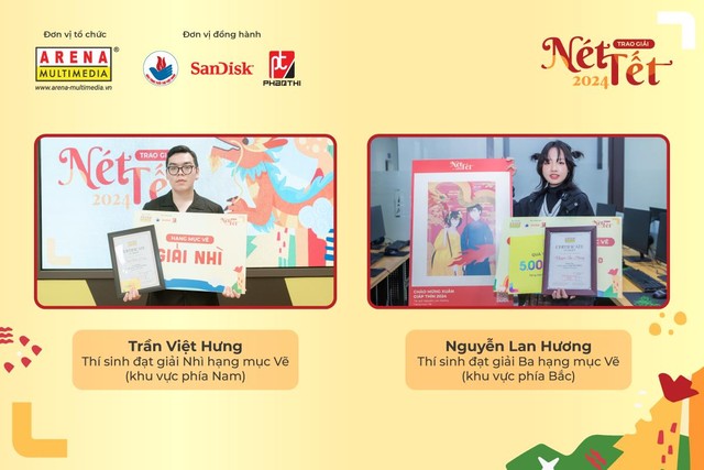 Bảo tàng Tuổi trẻ Việt Nam, Sandisk và Phan Thị hỗ trợ các tài năng trẻ trong cuộc thi Nét Tết - Ảnh 4.