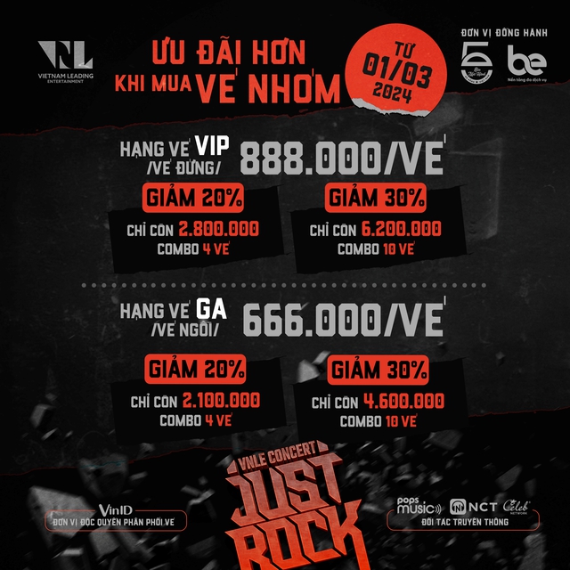 H&eacute; lộ loạt rock hit hứa hẹn g&acirc;y b&atilde;o tại Just Rock - Ảnh 8.