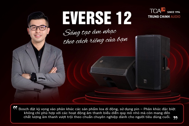 Loa Electro Voice Everse 12: Bùng nổ âm nhạc, thỏa mãn mọi nhu cầu giải trí- Ảnh 3.