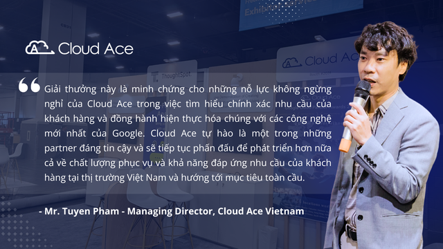 Cloud Ace xuất sắc là Google Cloud Sales Partner of the Year - Southeast Asia Award - Ảnh 1.