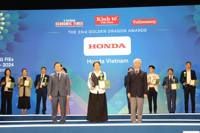 Honda Việt Nam nhận giải thưởng Rồng Vàng năm 2024 - Ảnh 2.