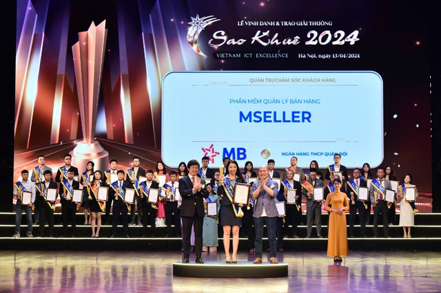 MB được vinh danh tại giải thưởng Sao Khuê 2024 - Ảnh 2.