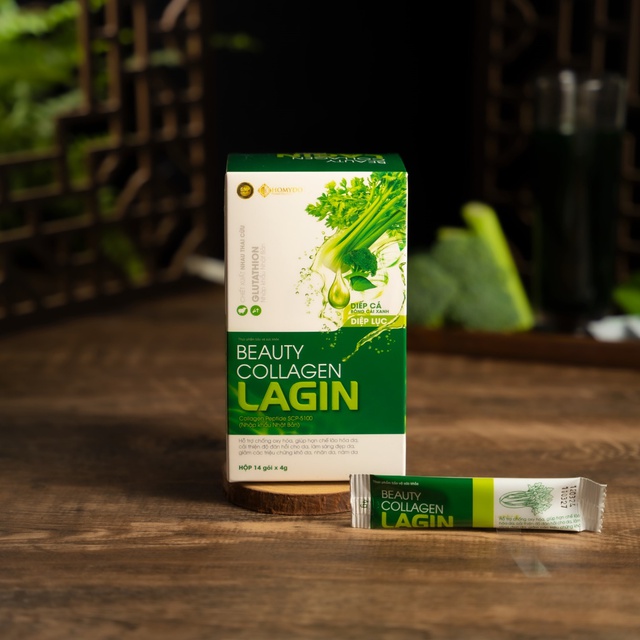 Beauty Collagen Lagin kết hợp rau xanh - Giúp detox cơ thể, làm đẹp da - Ảnh 5.