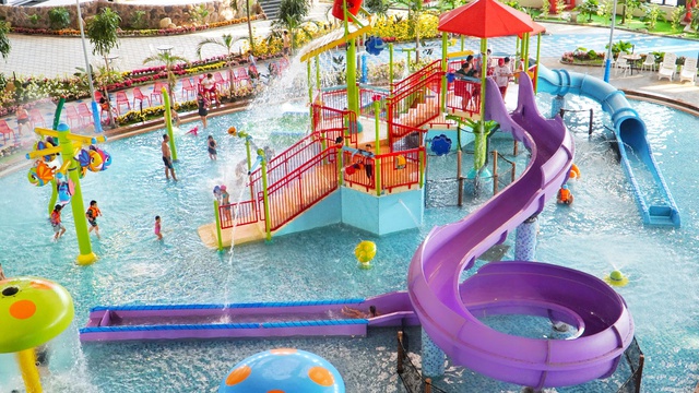 Khám phá thiên đường vui chơi giải trí hoành tráng bậc nhất Đà Nẵng - Công viên nước Mikazuki Water Park 365 - Ảnh 3.