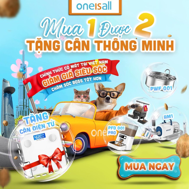 Oneisall chính thức có mặt tại Việt Nam ưu đãi siêu khủng - mua 1 được 2 - Ảnh 2.